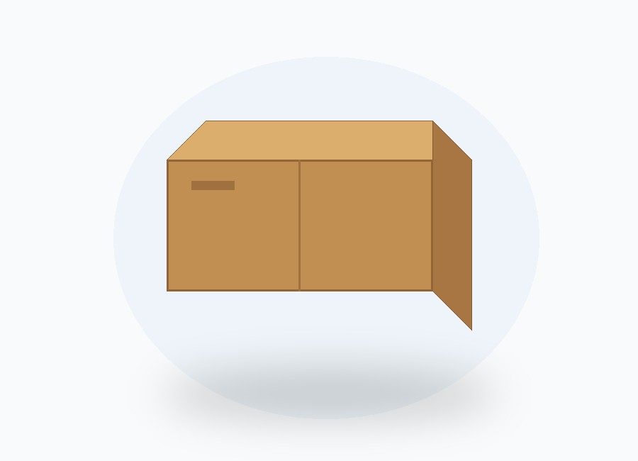 Caja mediana